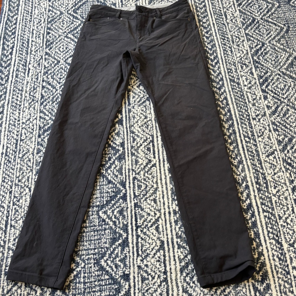 OUTLIER Bombtwill Pants Men Size 31 Black Nylon Stretch Bomb Dungaree 5 pocket